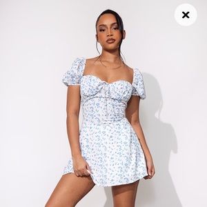 BRAND NEW PRETTYLITTLETHING SKATER DRESS